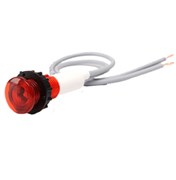 Сигнальная арматура EMAS 10мм красная с неоновой лампой 230V AC S100NK