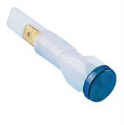 Сигнальная арматура EMAS 10мм синяя без гайки, с неоновой лампой 220V AC S105NM