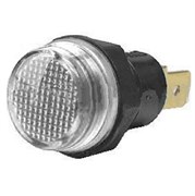 Сигнальная арматура EMAS 14мм белая с неоновой лампой 24V DC S140NB2