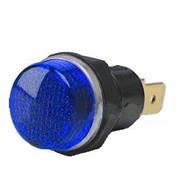 Сигнальная арматура EMAS 14мм синяя с неоновой лампой 24V DC S140NM2