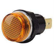 Сигнальная арматура EMAS 14мм желтая с неоновой лампой 24V DC S140NS2