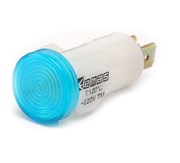 Сигнальная арматура EMAS 14мм синяя с неоновой лампой 230V AC S145NM