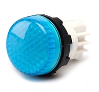 Сигнальная арматура EMAS 22мм синяя с неоновой лампой 230V AC S222NM