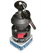 Двухпозиционный двухфазный переключатель EMAS (0-1), 10А, с ключом PSA010AK231AQ