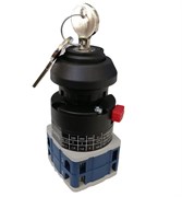 Двухпозиционный четырехфазный переключатель EMAS (0-1), 10А, с ключом PSA010AK431AQ