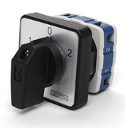 Однофазный реверсивный переключатель полюсов EMAS (1-0-2) 16А PSA016KD134S