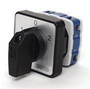 Однофазный реверсивный переключатель полюсов EMAS (1-0-2) 25А PSA025KD134S