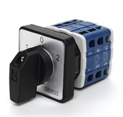 Трехфазный переключатель управления двигателем EMAS (1-0-2) 25А PSA025MS334S