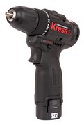 Аккумуляторная бесщеточная дрель-шуруповерт Kress KU202.1 (12В, 38Нм, 2Ач x2, ЗУ 1,5А, кейс)