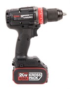 Аккумуляторная бесщеточная дрель-шуруповерт Kress KU124 (20В, 4Ач x2, кейс)