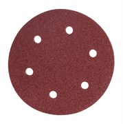 Набор круглых шлифовальных листов с перфорацией Kress 225мм, P80 5 шт