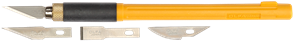 Перовой нож OLFA OL-AK-4 с профильными лезвиями 4шт
