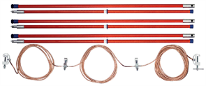 Переносное заземление Диэлектрик для ВЛ до 220 кВ ЗПЛ-220-3 Д (3 штанги)
