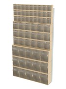 Стойка бежевая настенная Стелла-техник 402-03-03-03-B