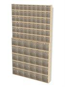 Стойка бежевая настенная Стелла-техник 402-06-05-00-B