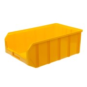 Пластиковый ящик Стелла-техник V-4-желтый