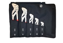 Набор из 5-ти клещевых ключей в сумке-скрутке KNIPEX KN-001955S4