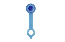 Защитные колпачки для пресс-масленок GROZ из пластика, синий (42 мм) GR46703