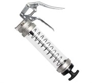 Прозрачный шприц для смазки пистолетного типа GROZ G5RF/B-CL GR46920