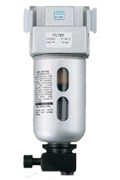 Воздушный фильтр GROZ F 13603-S Miniature 1/8", 800 л/мин, 9мл, поликарбонат GR60100
