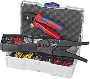 Набор кабельных наконечников с инструментом для опрессовки KNIPEX KN-979010