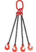 Строп цепной TOR 4СЦ г/п 17,0 т 15,5 м с самозакрывающимися крюками, шт