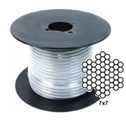 Стальной нержавеющий трос TOR мягкий А2 7х7 5 мм 1022144