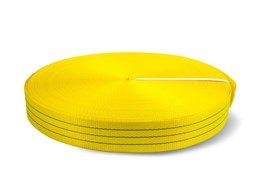 Лента текстильная TOR 7:1 90 мм 13500 кг (желтый) (Q), м