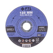 Отрезной круг по металлу FoxWeld FTL Expert II 125 х 0,8 х 22,2 мм A46SBF
