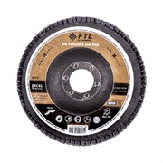 Лепестковый круг для шлифования по металлу FoxWeld FTL Excel 29 125 х 22,2 мм P40