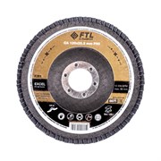 Лепестковый круг для шлифования по металлу FoxWeld FTL Excel 29 125 х 22,2 мм P80