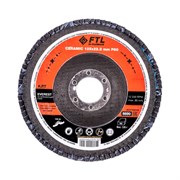Лепестковый круг для шлифования по нержавеющей стали FoxWeld FTL Everest 29 125 х 22,2 мм P80