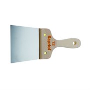 Шпатель полужесткий 120 мм, закал.сталь, с дерев.ручкой Kapriol 23218