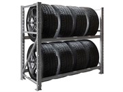Стационарный стеллаж ПРАКТИК MS Pro 1200/1353x606 для хранения 8 шин S31399031258