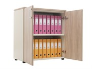 Закрытый шкаф ПРАКТИК NW 0880 вяз натуральный/бежевый К35599361037