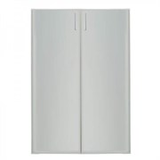 Комплект дверей ПРАКТИК NW 120G матовый в раме (2 шт) S35599271202