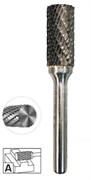 Борфреза твердосплавная ПрофОснастка Эксперт №60 тип A (цилиндр с плоским торцом) 16x25x70мм, хв. 6мм 860161625700