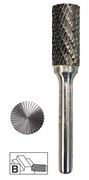 Борфреза твердосплавная ПрофОснастка Эксперт №120 тип B (цилиндр с режущим торцом) 16x25x70мм, хв. 6мм 860261625700
