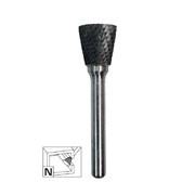 Борфреза твердосплавная ПрофОснастка Эксперт №685 тип N (обратный конус) 16x19x64мм, хв. 6мм 861361619640