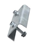 Межсекционная перемычка Krause 100 мм алюминий 838032 838032