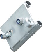 Скоба крепления поручня Krause нержавеющая сталь 837424