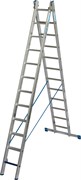 Двухсекционная универсальная лестница Krause Stabilo +S 2x12 131645