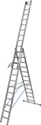 Трехсекционная универсальная лестница Krause Stabilo +S 3х12 131676