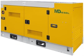 Резервный дизельный генератор MitsuDiesel МД АД-30С-Т400-1РКМ29 в шумозащитном кожухе 040310