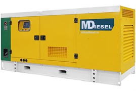 Резервный дизельный генератор MitsuDiesel МД АД-80С-Т400-1РКМ29 в шумозащитном кожухе 038238