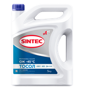 Тосол Sintec ОЖ-45 канистра 5кг/Antifreeze coolant 5kg can