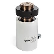 Гидравлический грузовой домкрат КВТ с фиксирующей гайкой ДГ100П150Г