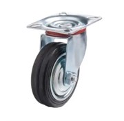 Колесо поворотное TOR резина SC 80 200 мм РФ