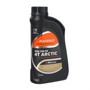 Масло 4-х тактное полусинтетическое PATRIOT G-Motion 4T Arctic SAE 5W-30