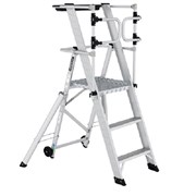 Складная лестница-платформа CASGAN KEY-PRO 2+1 ступени